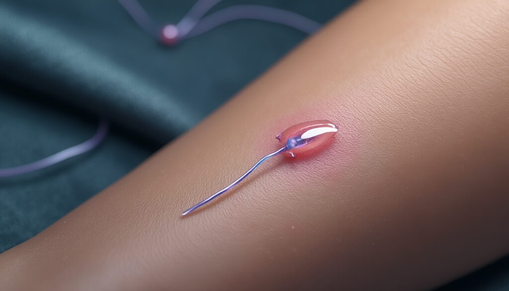 Fil résorbable resté sous la peau : mythe ou réalité ?