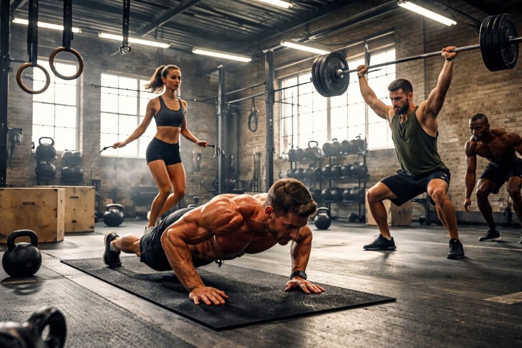 Exercice crossfit : WOD rapide