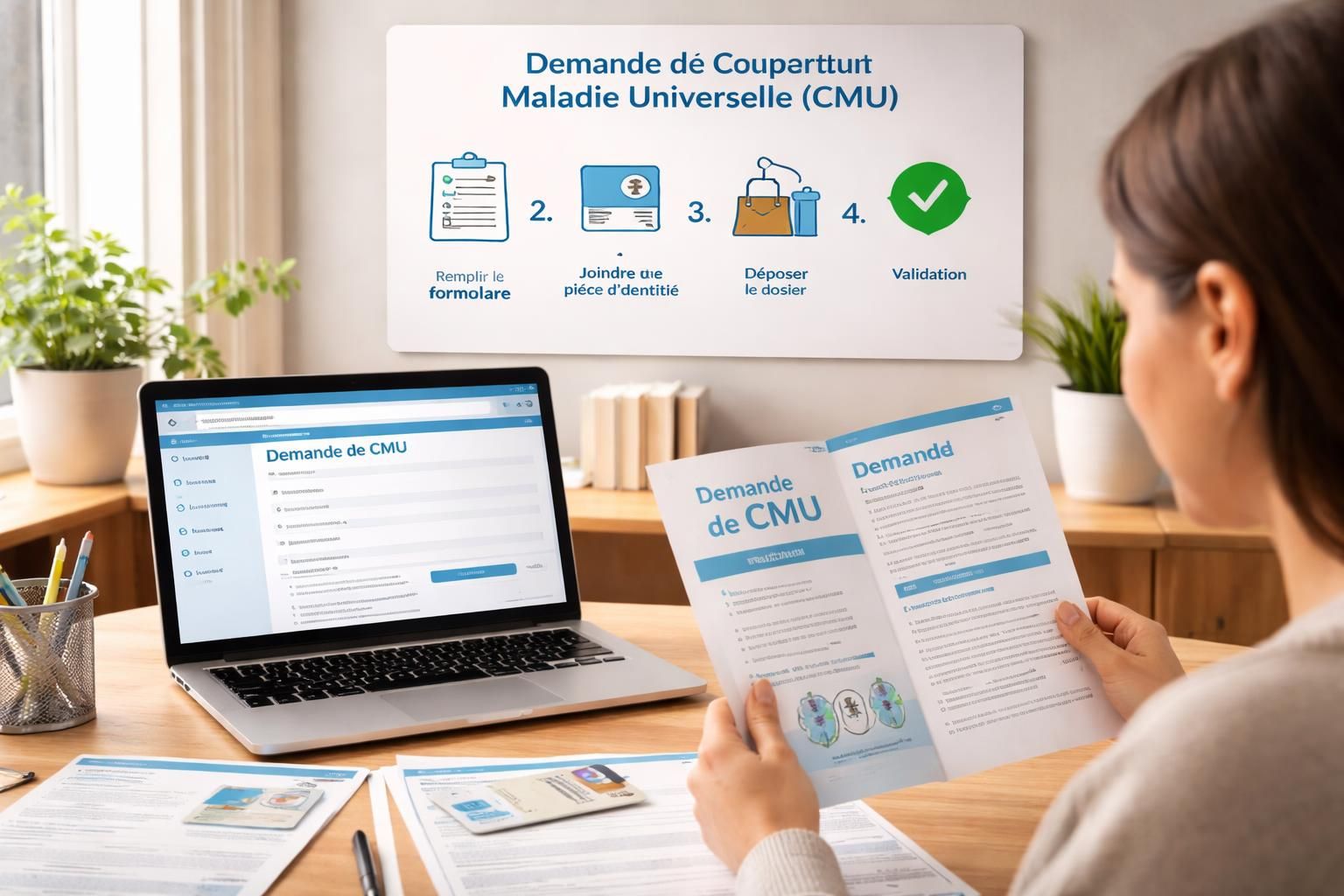 découvrez les étapes essentielles pour effectuer une demande de couverture maladie universelle (cmu) rapidement et facilement. guide complet pour bénéficier de vos droits.