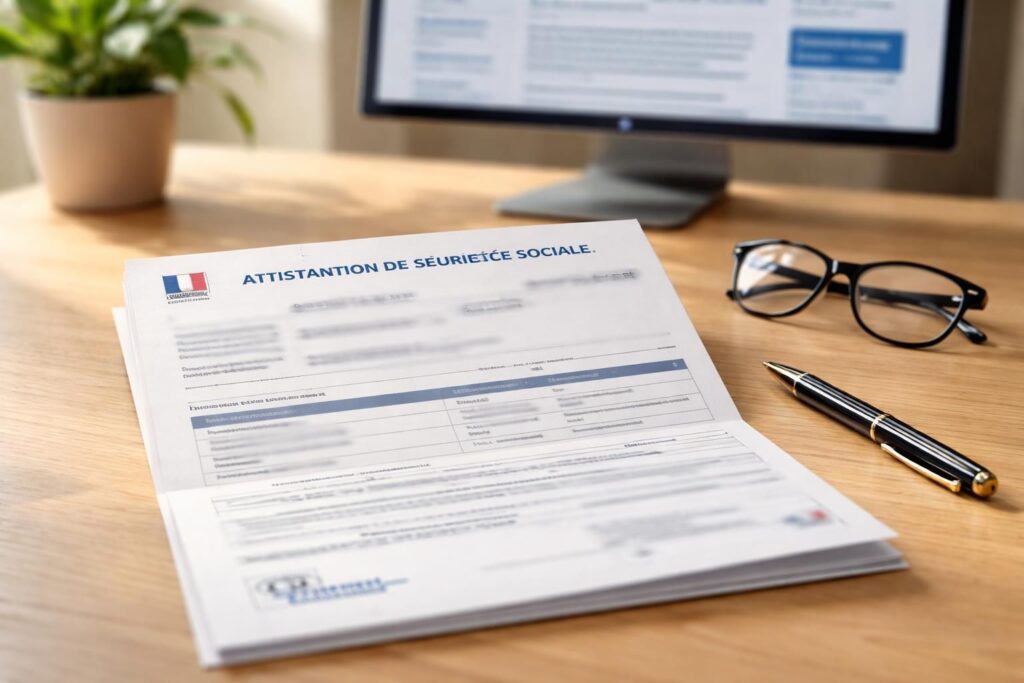 Attestation sécurité sociale : contenu et validité