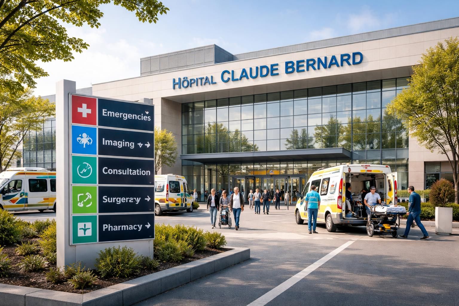 découvrez les services médicaux offerts par l'hôpital claude bernard et les informations pratiques pour y accéder facilement.